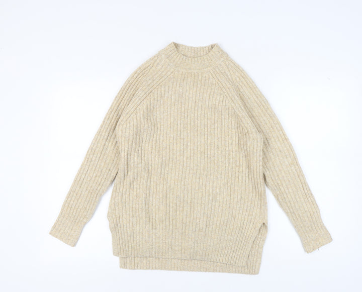 Marks and Spencer Women's Beige Pullover Jumper XS