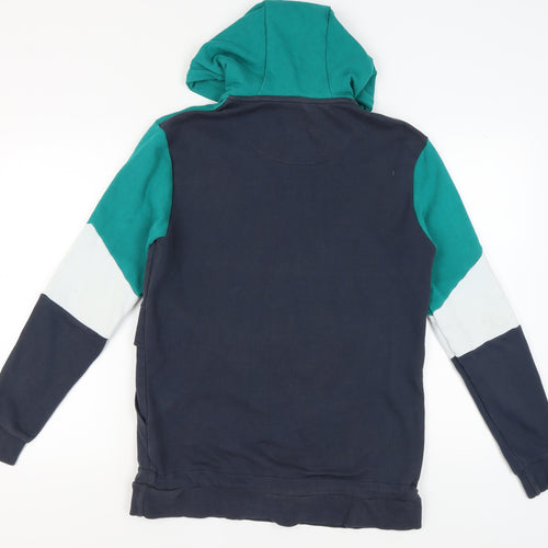 SikSilk Men's Multicoloured Full Zip Hoodie S