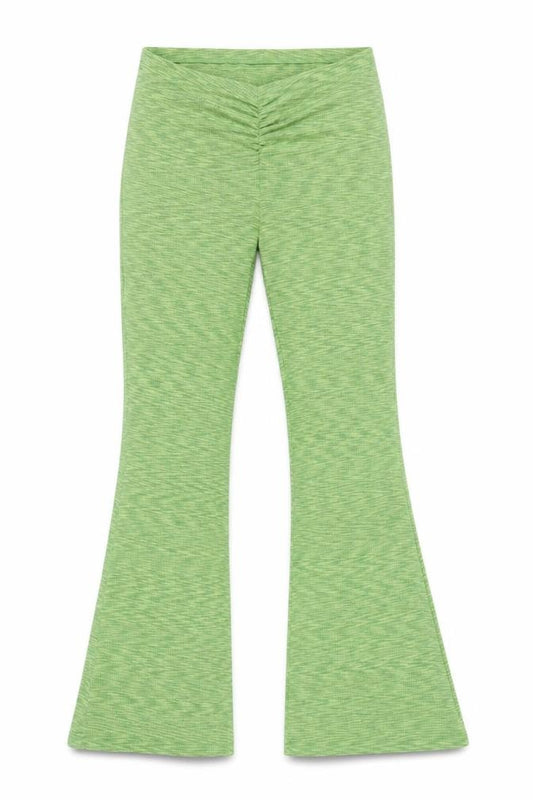 Front view of H&M Green Women's Leggings, size 12