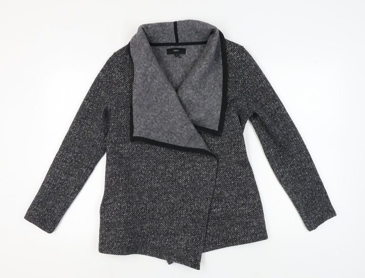 Next Women's Grey Cowl Neck Cardigan Size 12