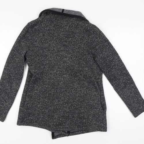 Next Women's Grey Cowl Neck Cardigan Size 12