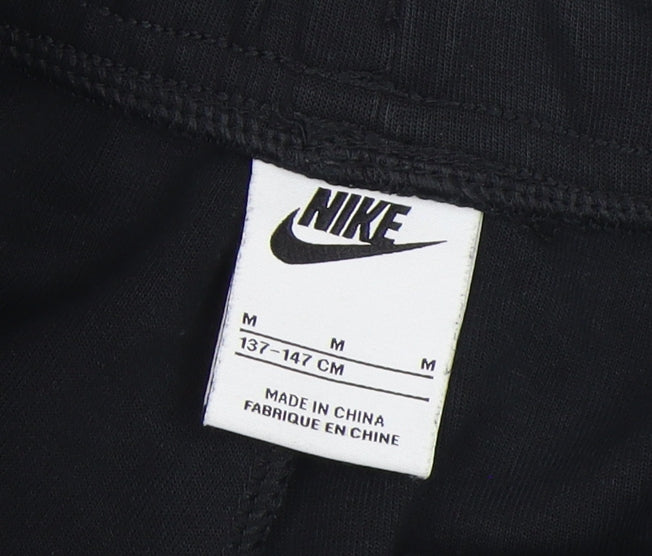 Nike Boys Black Jogger Trousers Size 12-13 Years