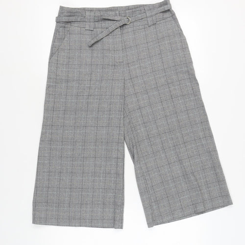 South Women's Grey Check Trousers Size 12