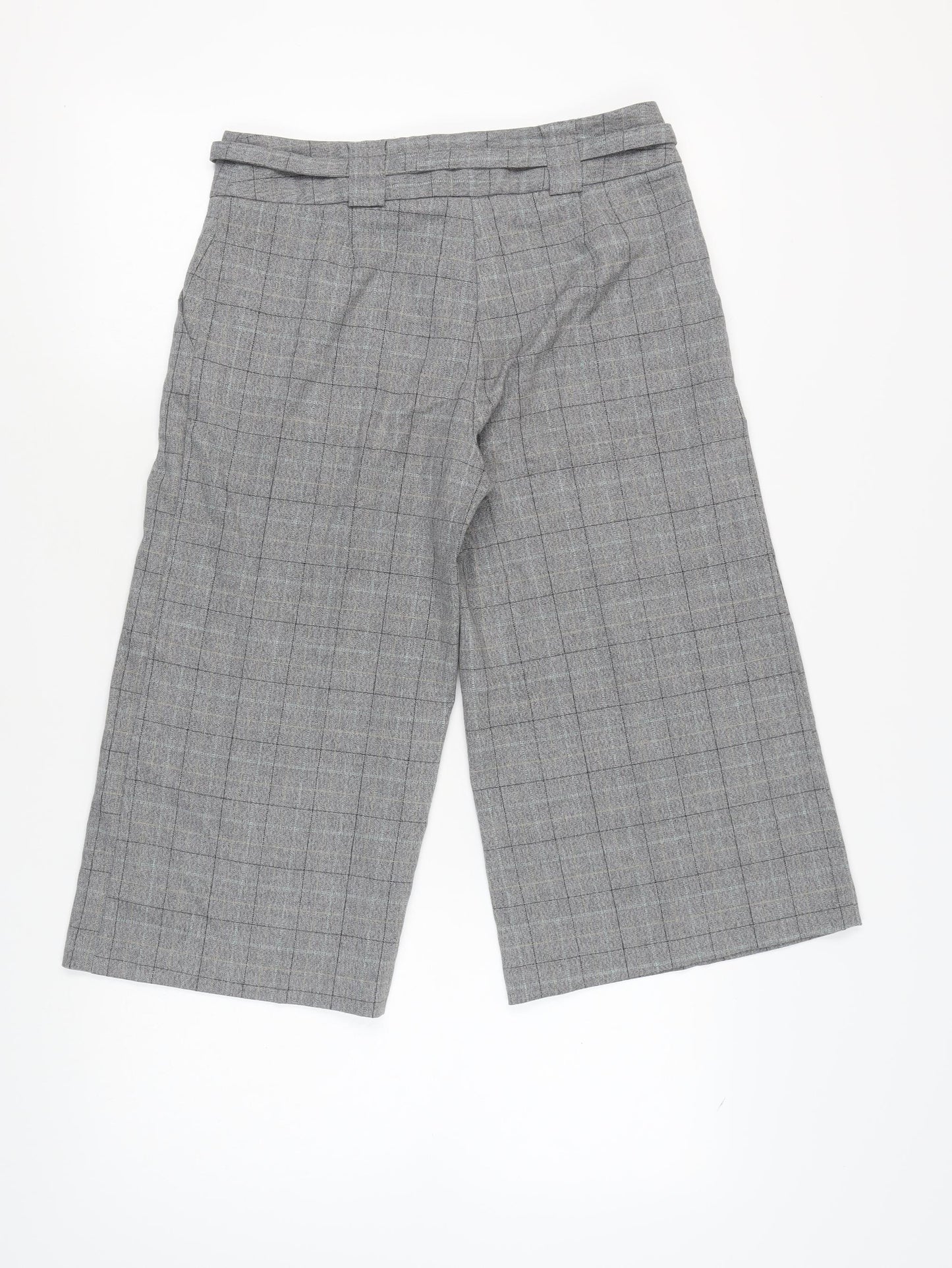 South Women's Grey Check Trousers Size 12