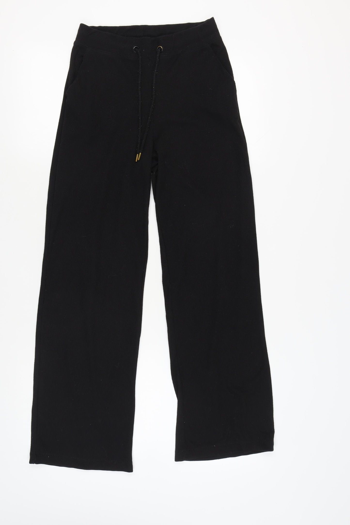 Love Leggings Women's Black Wide-Leg Trousers Size 10