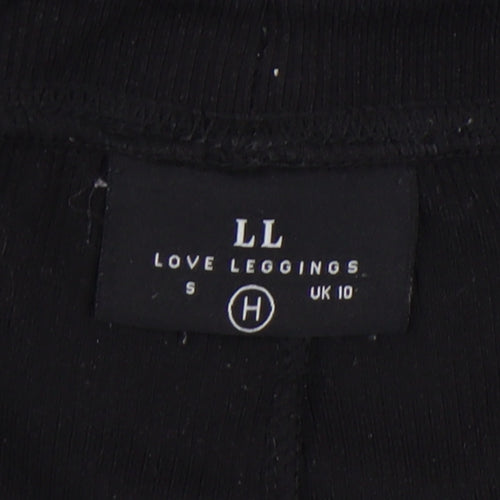 Love Leggings Women's Black Wide-Leg Trousers Size 10