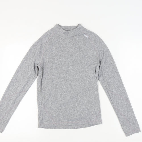 Wedze Teens Grey Long Sleeve T-Shirt Size 14