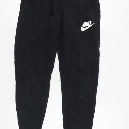 Nike Men's Black Jogger Trousers, Size S, Casual Sporty