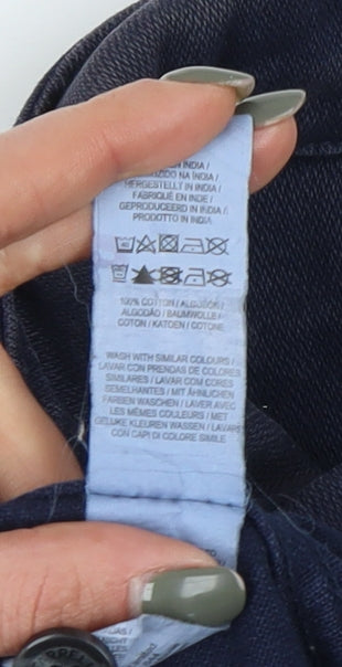 Farrell Men's Blue Cotton Jacket L