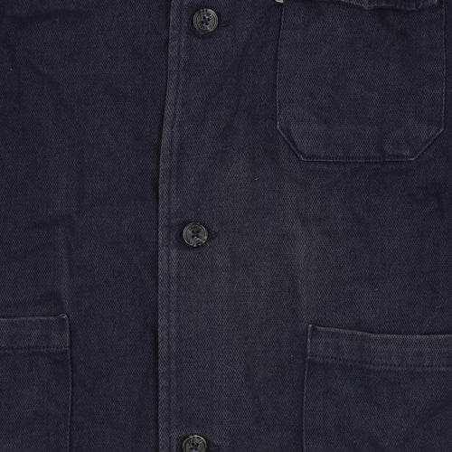 Farrell Men's Blue Cotton Jacket L