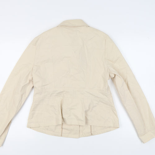 Jane Norman Women's Beige Jacket Size 16