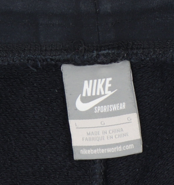 Nike Black Unisex Activewear Trousers Size L Comfortable