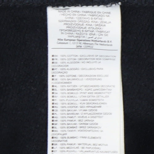 Nike Black Unisex Activewear Trousers Size L Comfortable