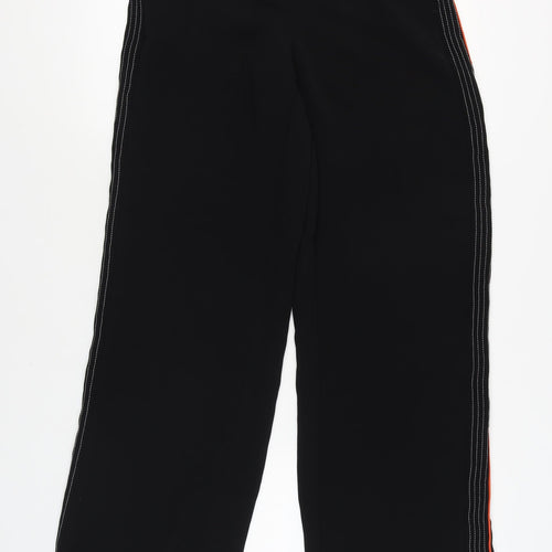 Long Tall Sally Women's Black Straight Trousers Size 8