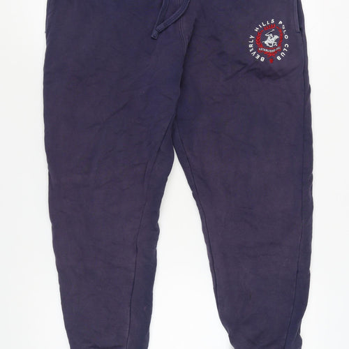 Beverly Hills Polo Club Men's Blue Joggers - Large