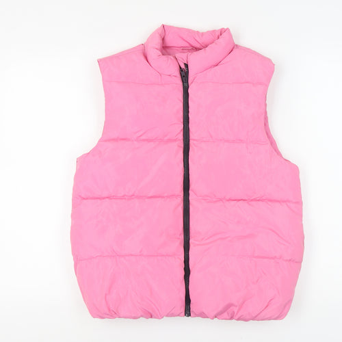 Marks and Spencer Girls Pink Bodywarmer Jacket 12-13 Years