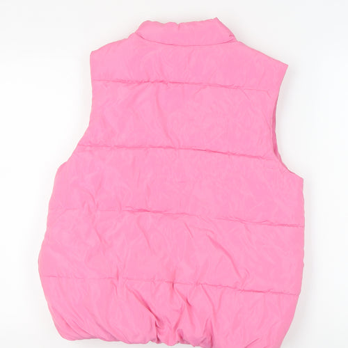 Marks and Spencer Girls Pink Bodywarmer Jacket 12-13 Years