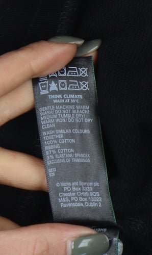 Marks and Spencer Men's Black Jogger 2XL