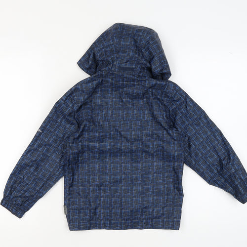 Trespass Boys Blue Rain Coat 5-6 Years Waterproof Windproof