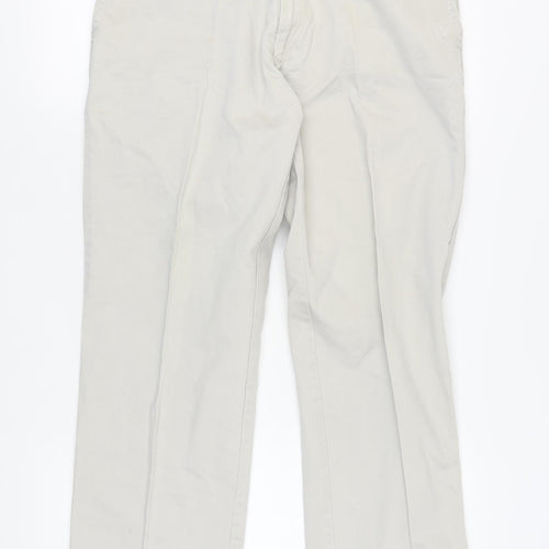 Dockers Men Beige Chino 34 Waist Trousers