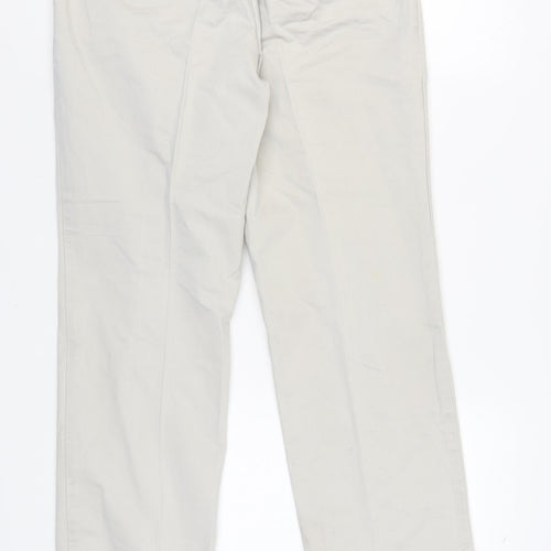 Dockers Men Beige Chino 34 Waist Trousers