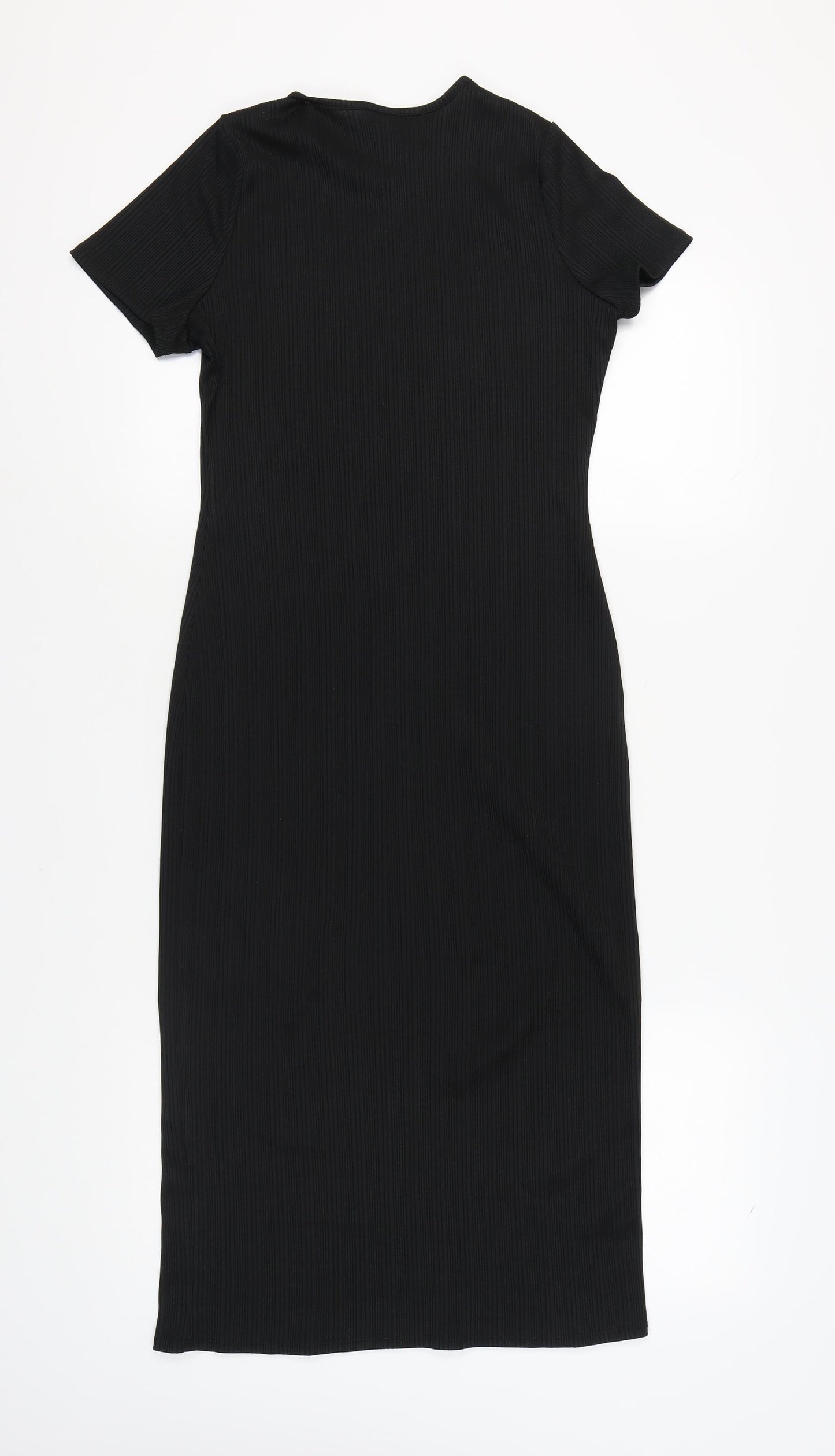 River Island Women's Black Sheath Dress, Size 12