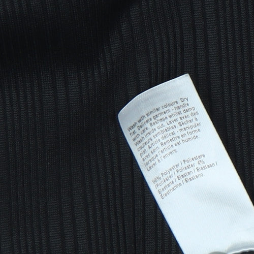 River Island Women's Black Sheath Dress, Size 12