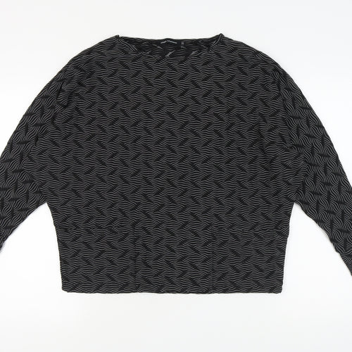 Matti Mamane Women's Black Long Sleeve Blouse