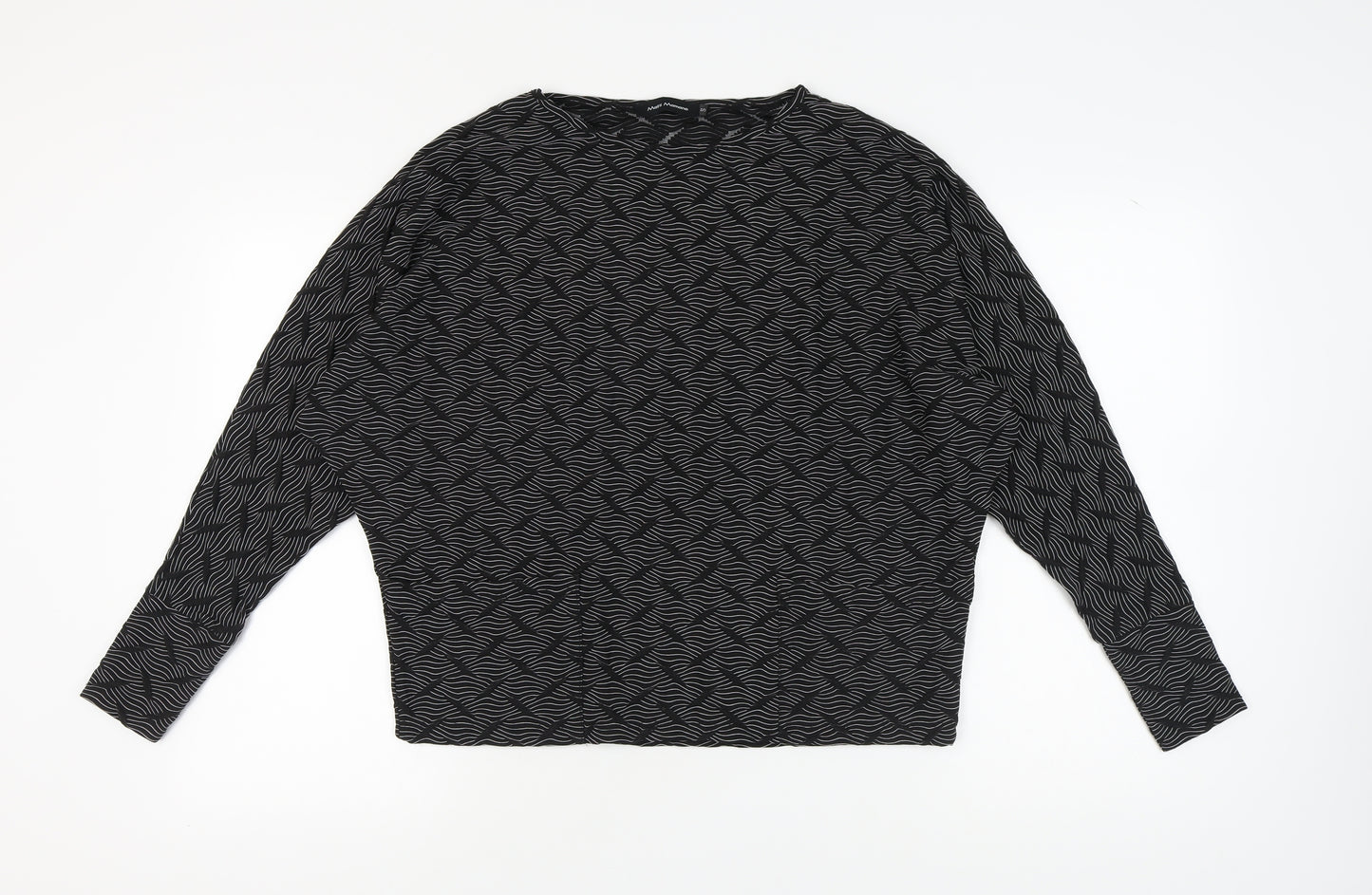 Matti Mamane Women's Black Long Sleeve Blouse