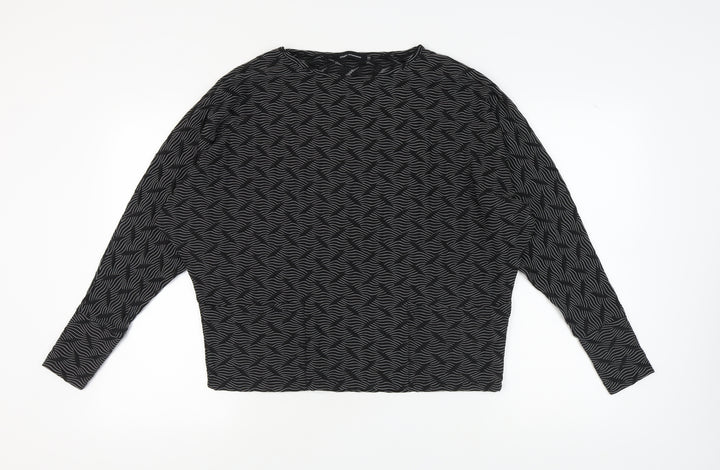 Matti Mamane Women's Black Long Sleeve Blouse
