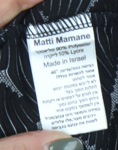 Matti Mamane Women's Black Long Sleeve Blouse