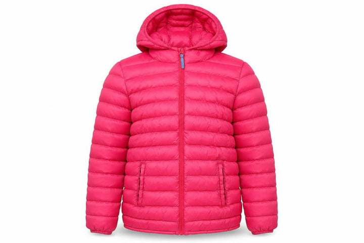 Mountain Warehouse Girls Pink Hooded Puffer Jacket 11-12Y