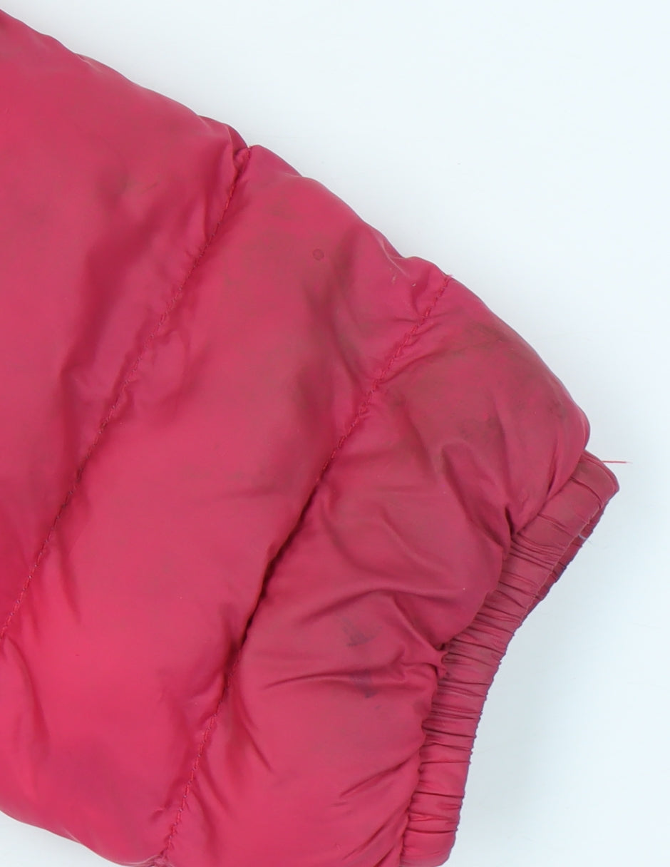Mountain Warehouse Girls Pink Hooded Puffer Jacket 11-12Y
