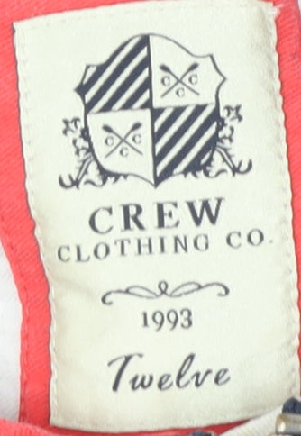 Crew Clothing Co Blue Henley Sweatshirt, Size 12