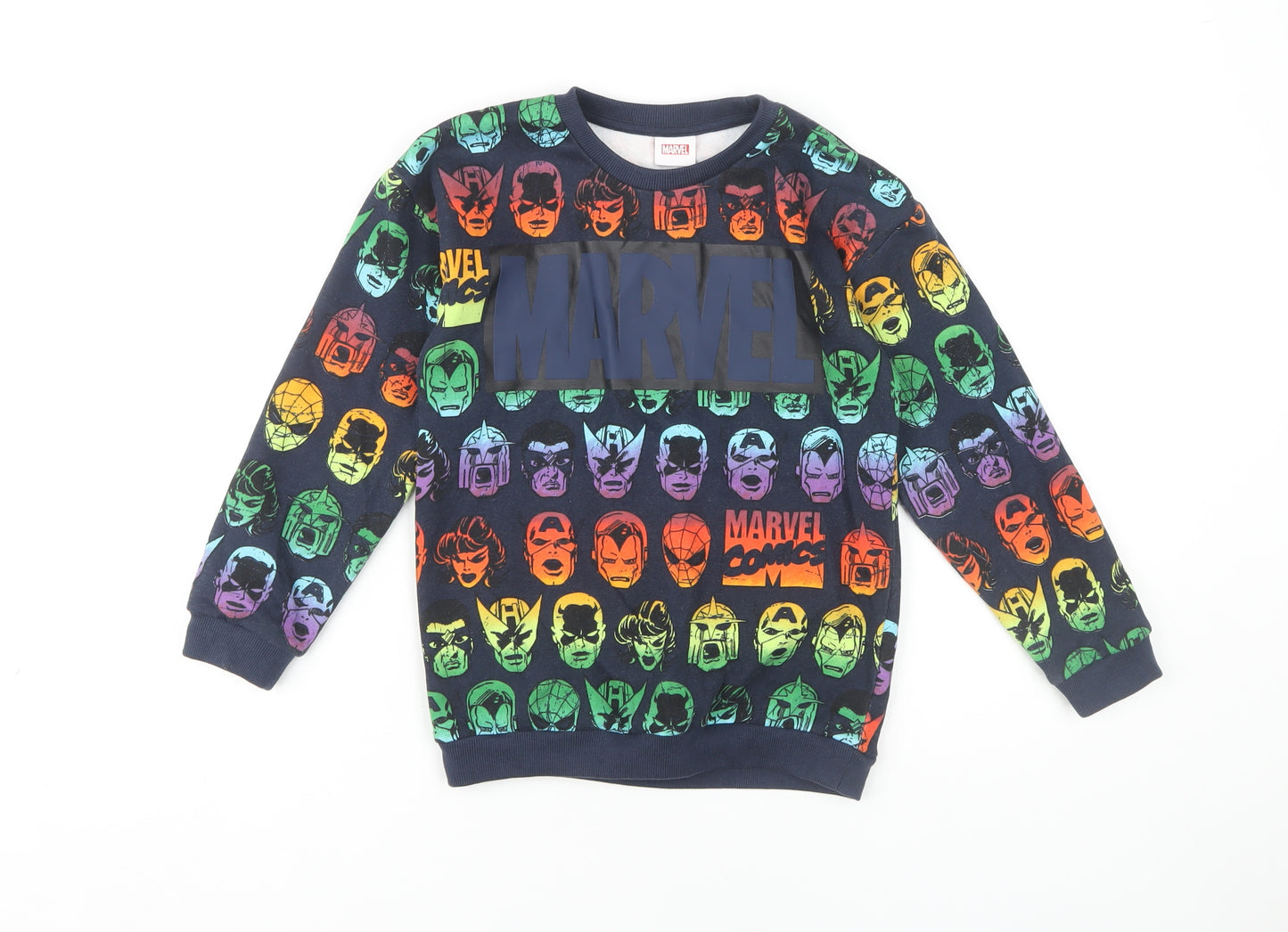 Marvel Boys Multicoloured Pullover Sweatshirt 8 Years
