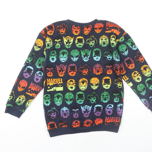 Marvel Boys Multicoloured Pullover Sweatshirt 8 Years