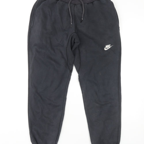 Nike Men's Black Jogger Trousers - M Size