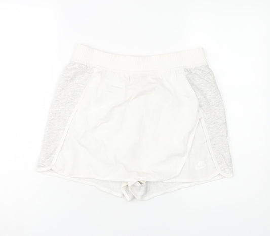 Nike Women's White Skort M - Gym & Running Activewear