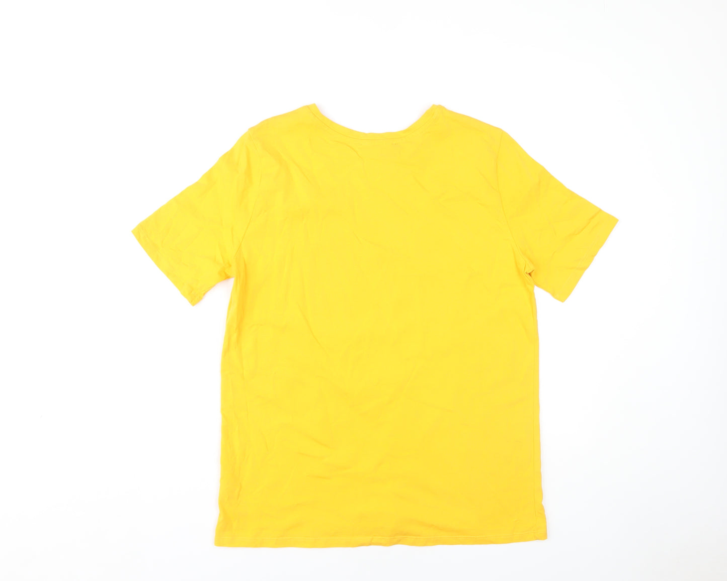 Marks & Spencer Women's Yellow Surf T-Shirt, Size 12