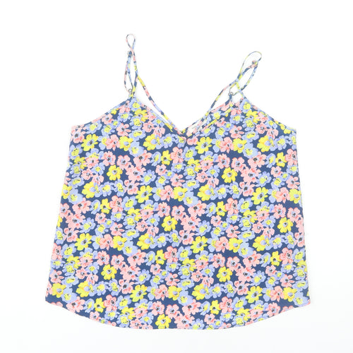 River Island Women’s Floral V-Neck Camisole Top Size 10