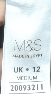 Marks and Spencer Women's Blue Cropped Jeans, Size 12