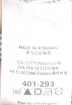 Next Women's Grey Striped Blouse, Size 12, New