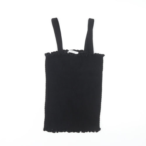 Michelle Keegan Women's Black Tank Top, Size 12, Basic Style