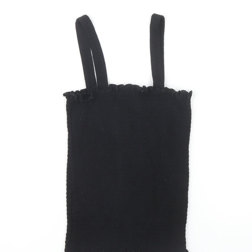 Michelle Keegan Women's Black Tank Top, Size 12, Basic Style