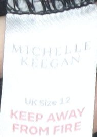 Michelle Keegan Women's Black Tank Top, Size 12, Basic Style
