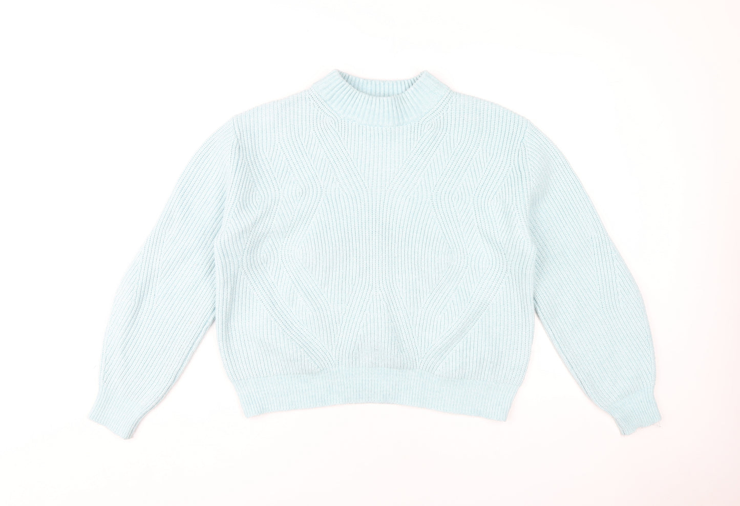 Marks and Spencer Women’s Blue Knit Pullover Jumper, M