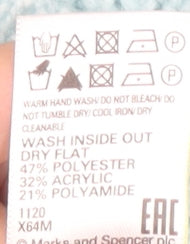 Marks and Spencer Women’s Blue Knit Pullover Jumper, M