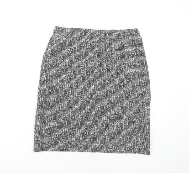 Marks and Spencer Women's Black Long Pencil Skirt Size 8