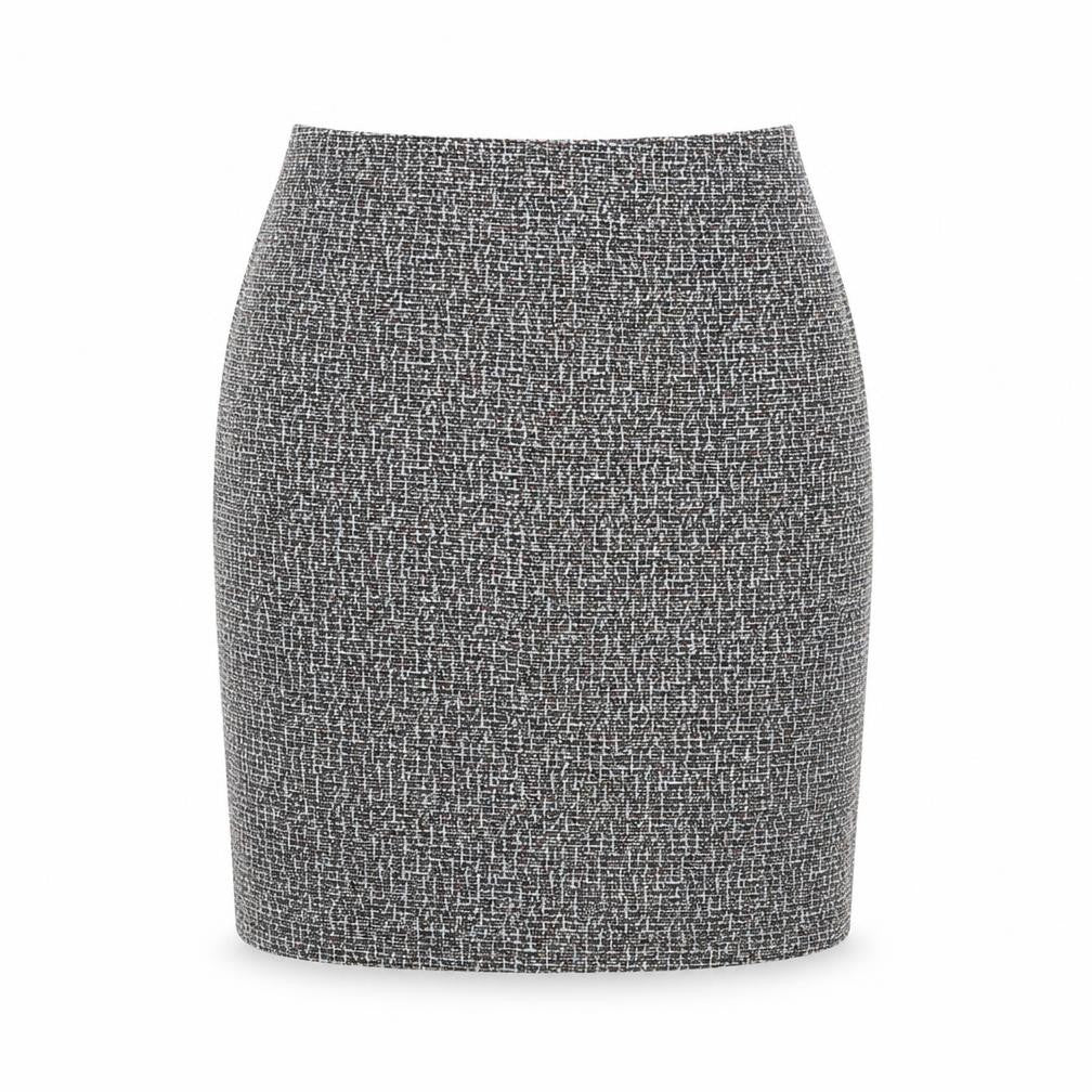Front view of Marks & Spencer Women's Black Long Pencil Skirt, size 8