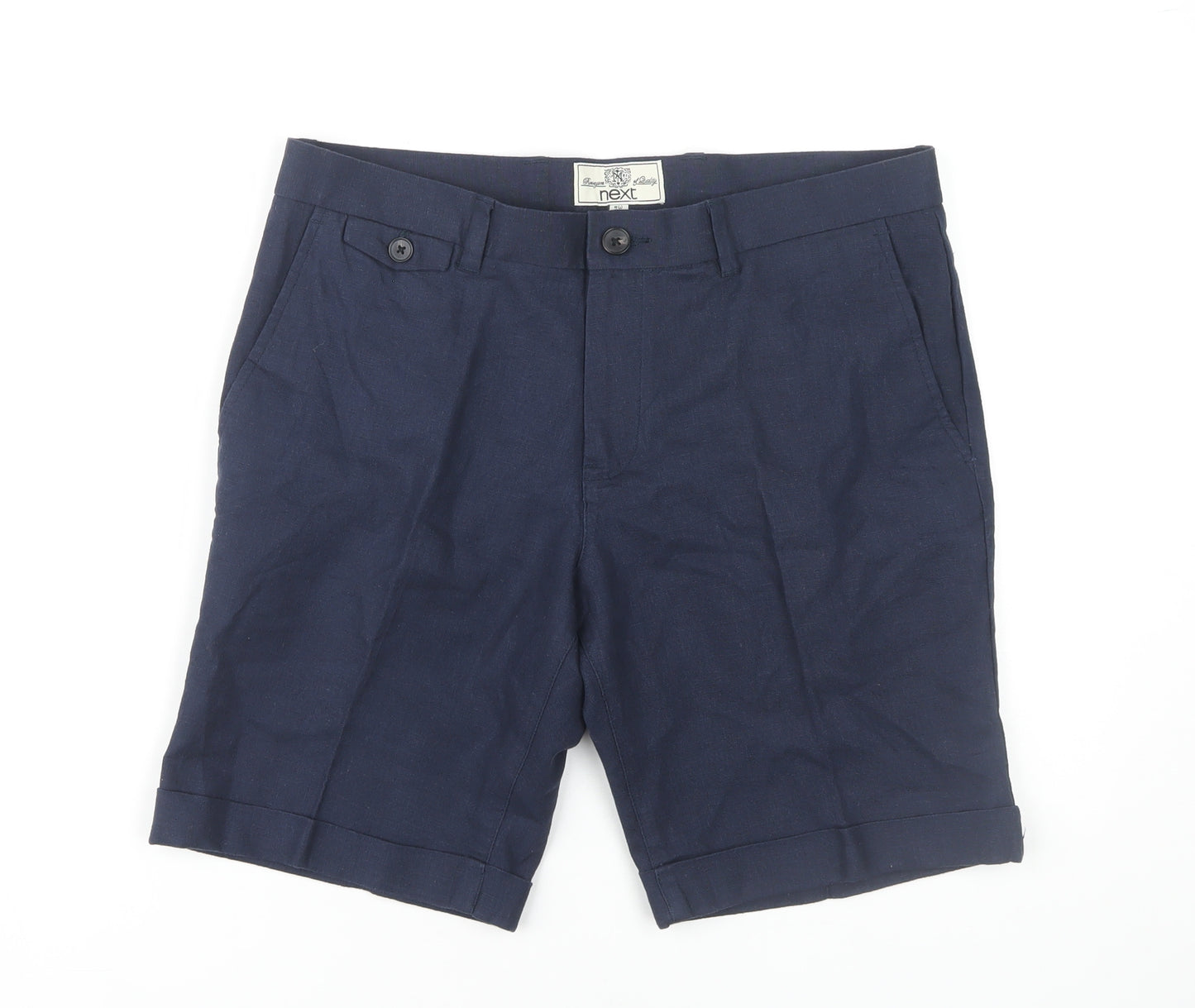 Next Men's Blue Chino Shorts Size 32 Regular Fit